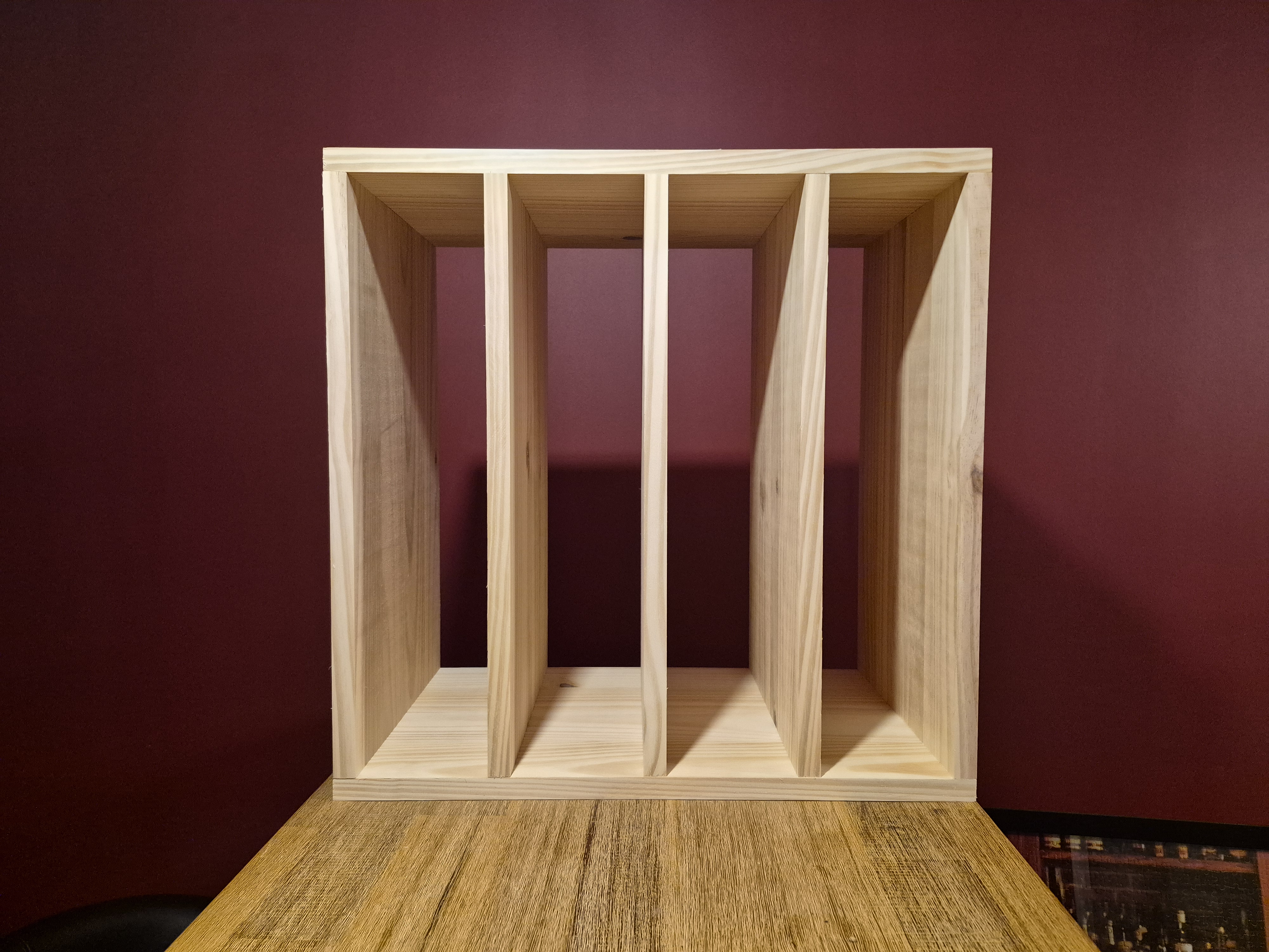3 étagères verticales